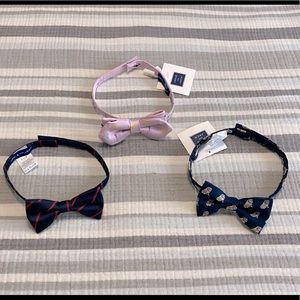 Janie and Jack Boys Bow ties NWT